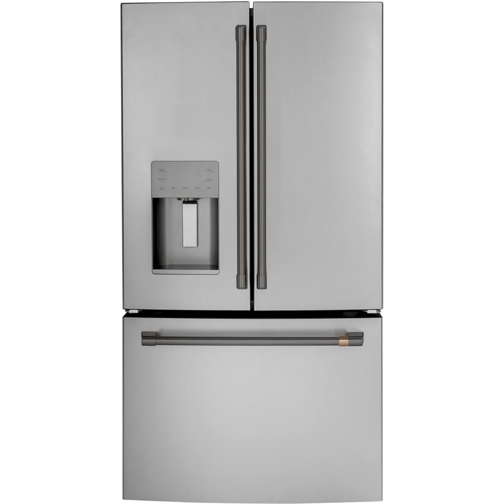 Cafe Brushed Black Refrigerator Handle