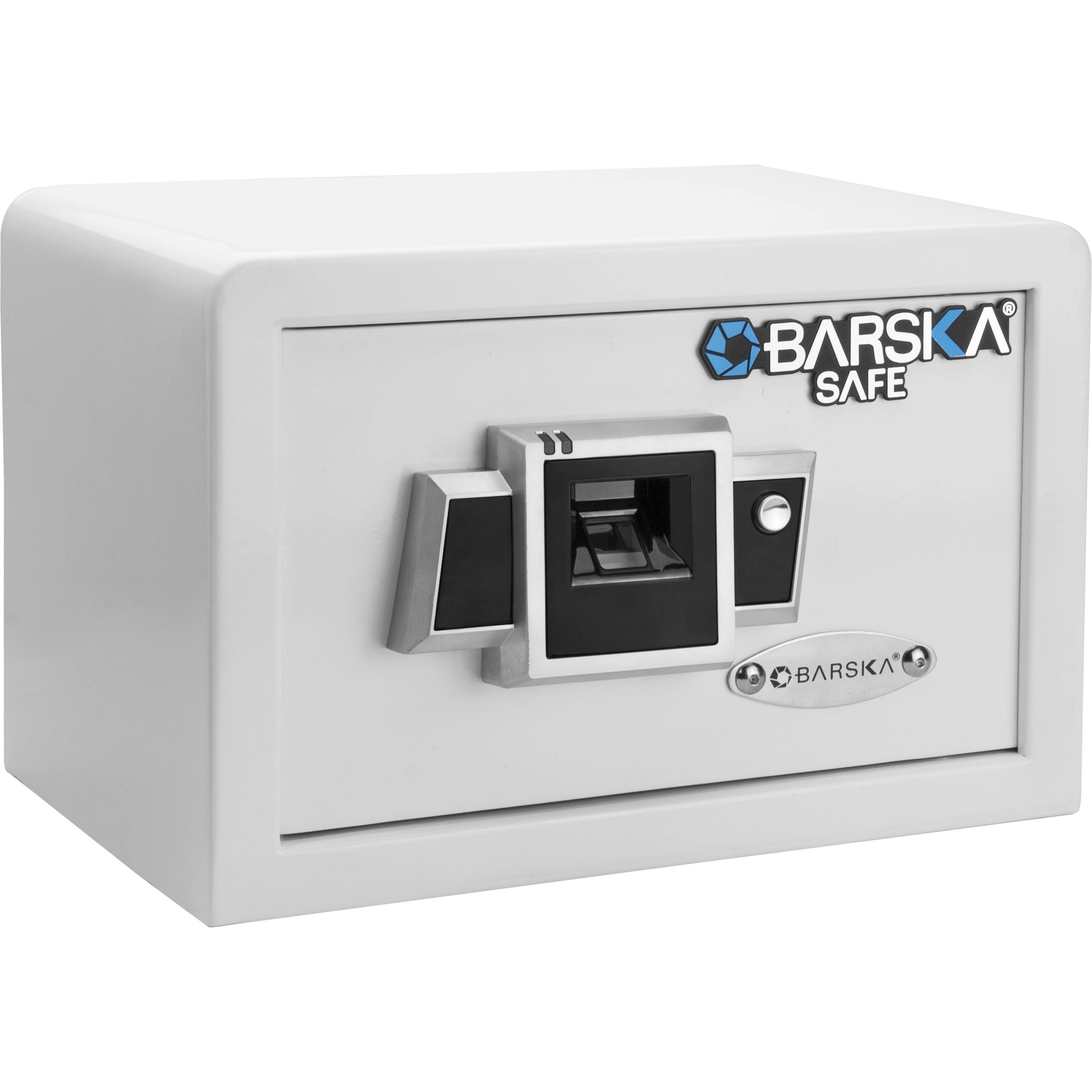Barska Compact Biometric Safe, White