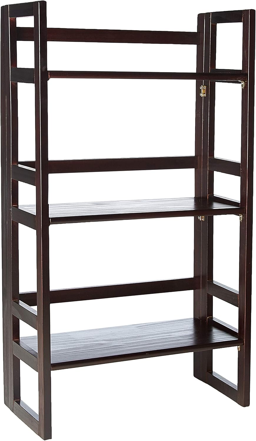 Casual Home 3-Shelf Folding Student Bookcase (20.75