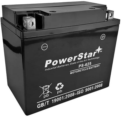 PowerStar PS-625 Replaces YB16CL-B CB16CL-B Powersports Battery