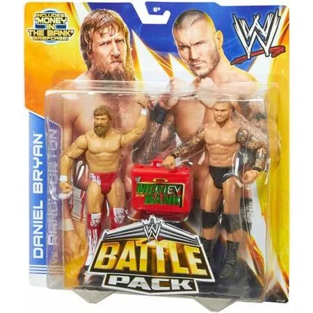 WWE Daniel Bryan and Randy Orton Action Figures, 2-Pack