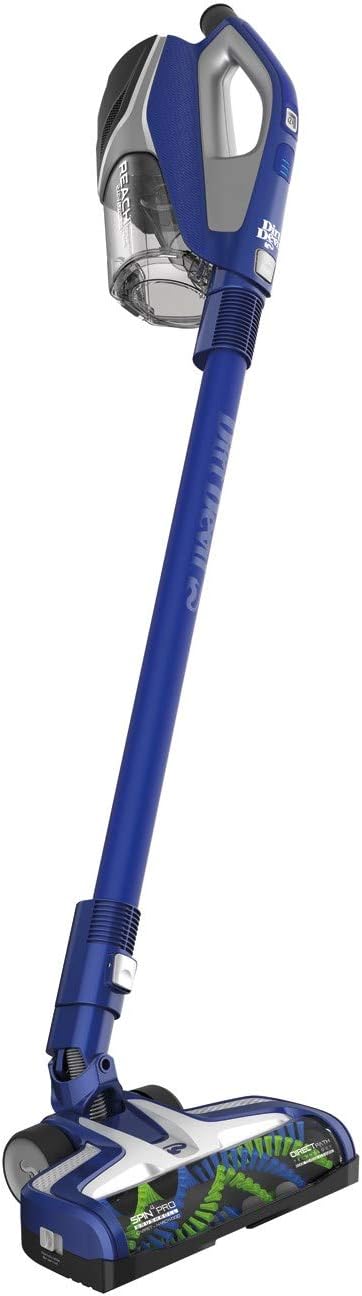 Dirt Devil Reach Max Plus Cordless Stick Vacuum Cleaner, Lightweight and Bagless, BD22510BL, Blue