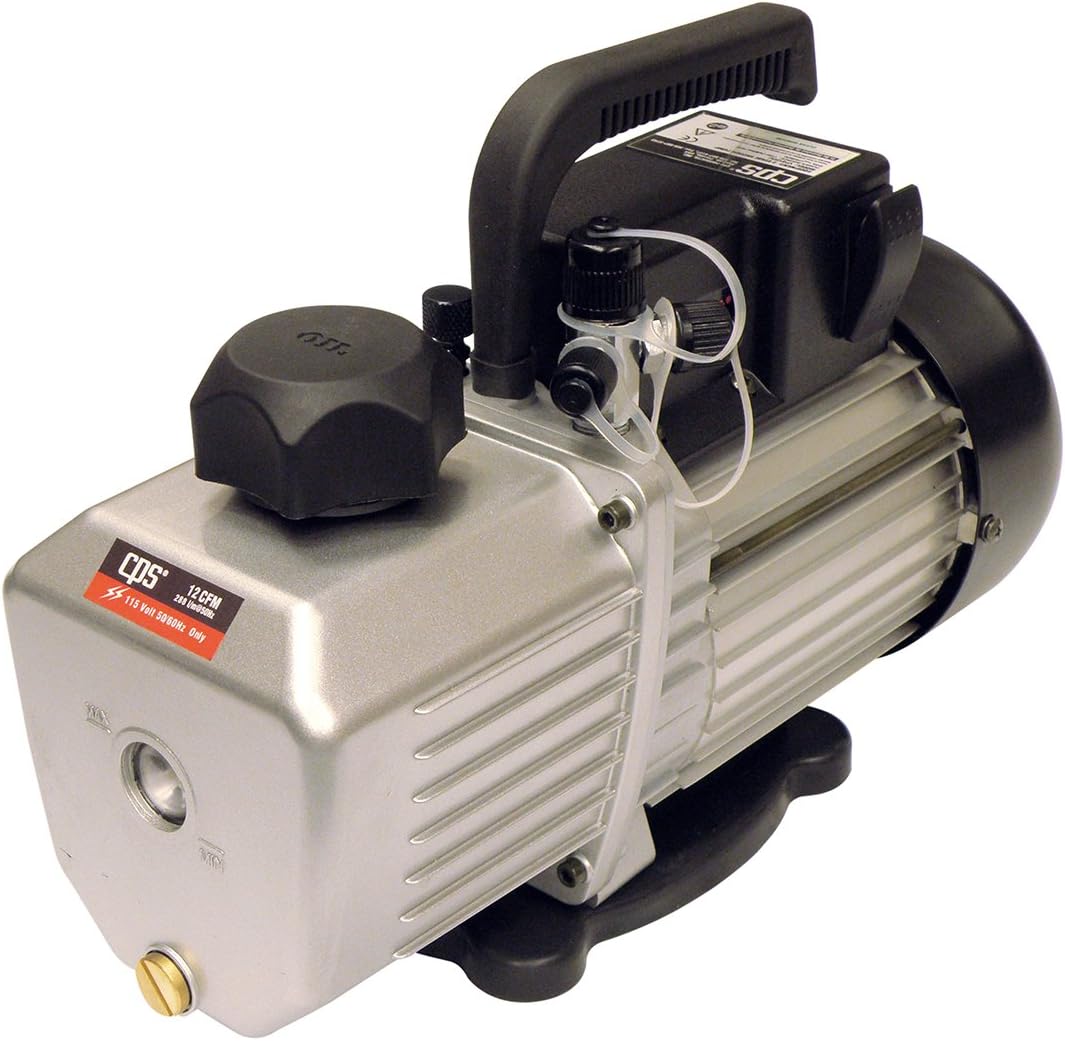 CPS VPS6DU Pro-Set Sparkless Ignition Proof Vacuum Pump, 6 CFM