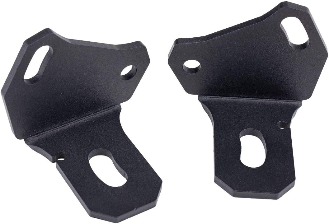 Lesiyou X3 Whip Light Flag Mount, UTV Flag Antenna Rear Pillar Mounting Brackets Adjustable for LED Whip Light Fits Can am Maverick X3 2017-2021, 2 Pack