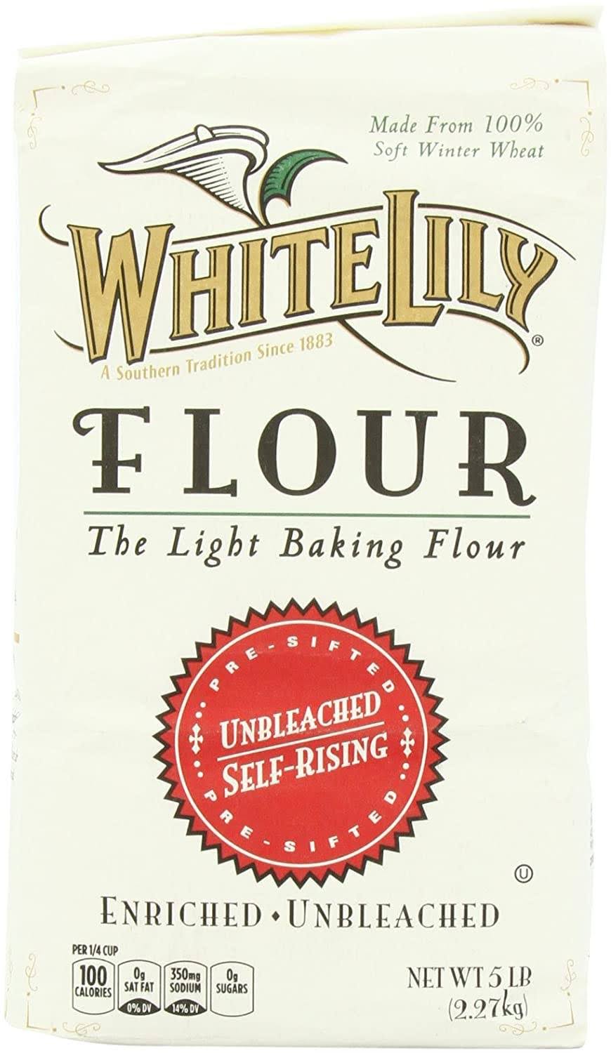 White Lily Unbleached Self-Rising Flour 5lb.