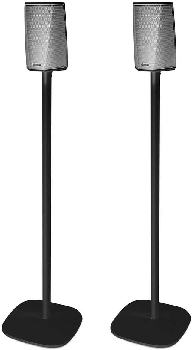 Vebos Floor Stand Heos 1 Black Set - Compatible with Denon Heos 1