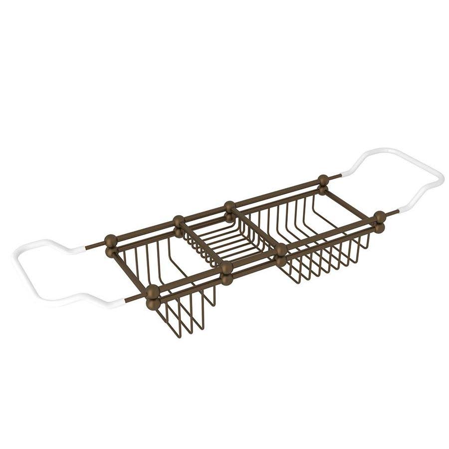 Rohl U.6910EB English Bronze Perrin and Rowe 32x22 Adjustable Bath Rack