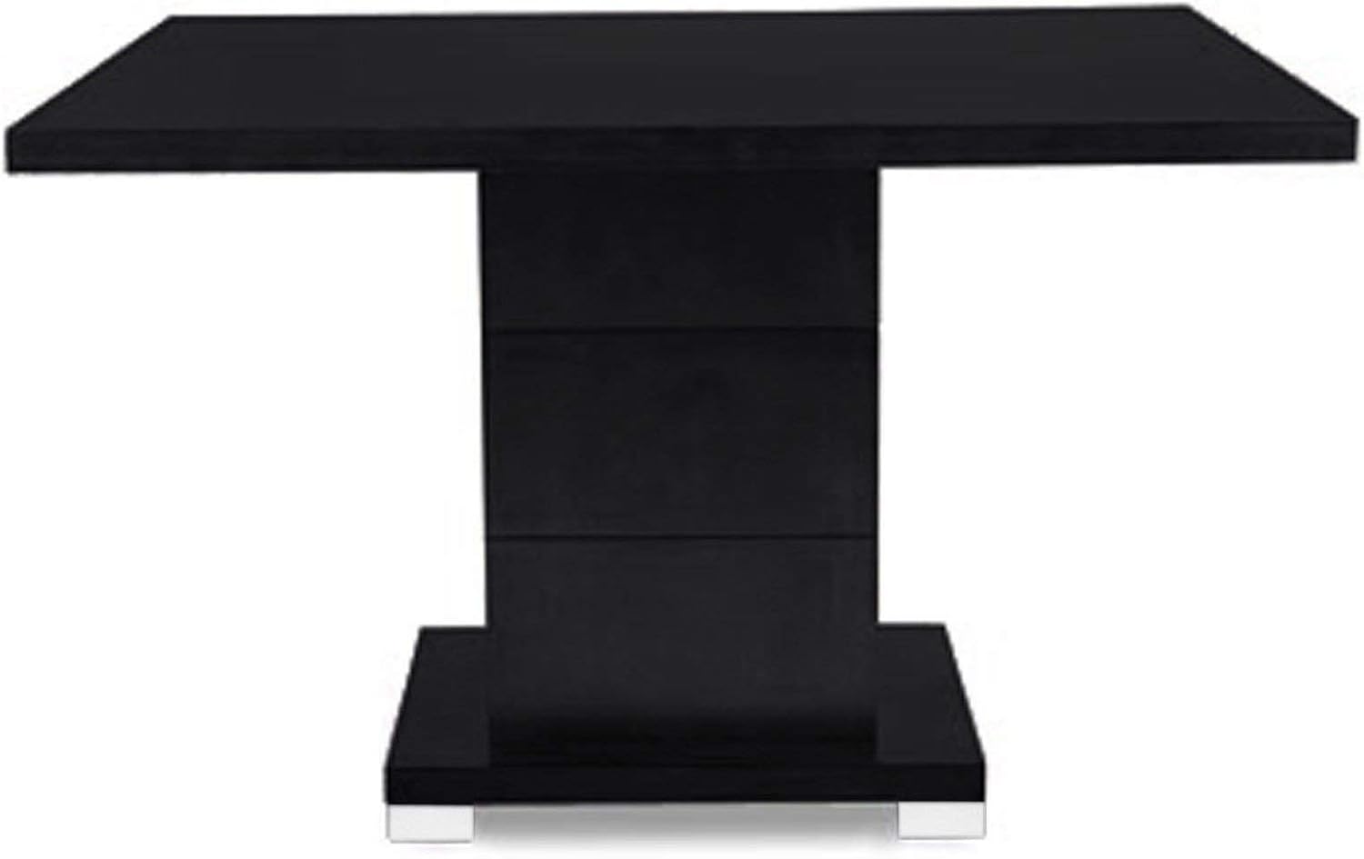 Ford Executive Modern Conference Table in Black Oak Finish - Square