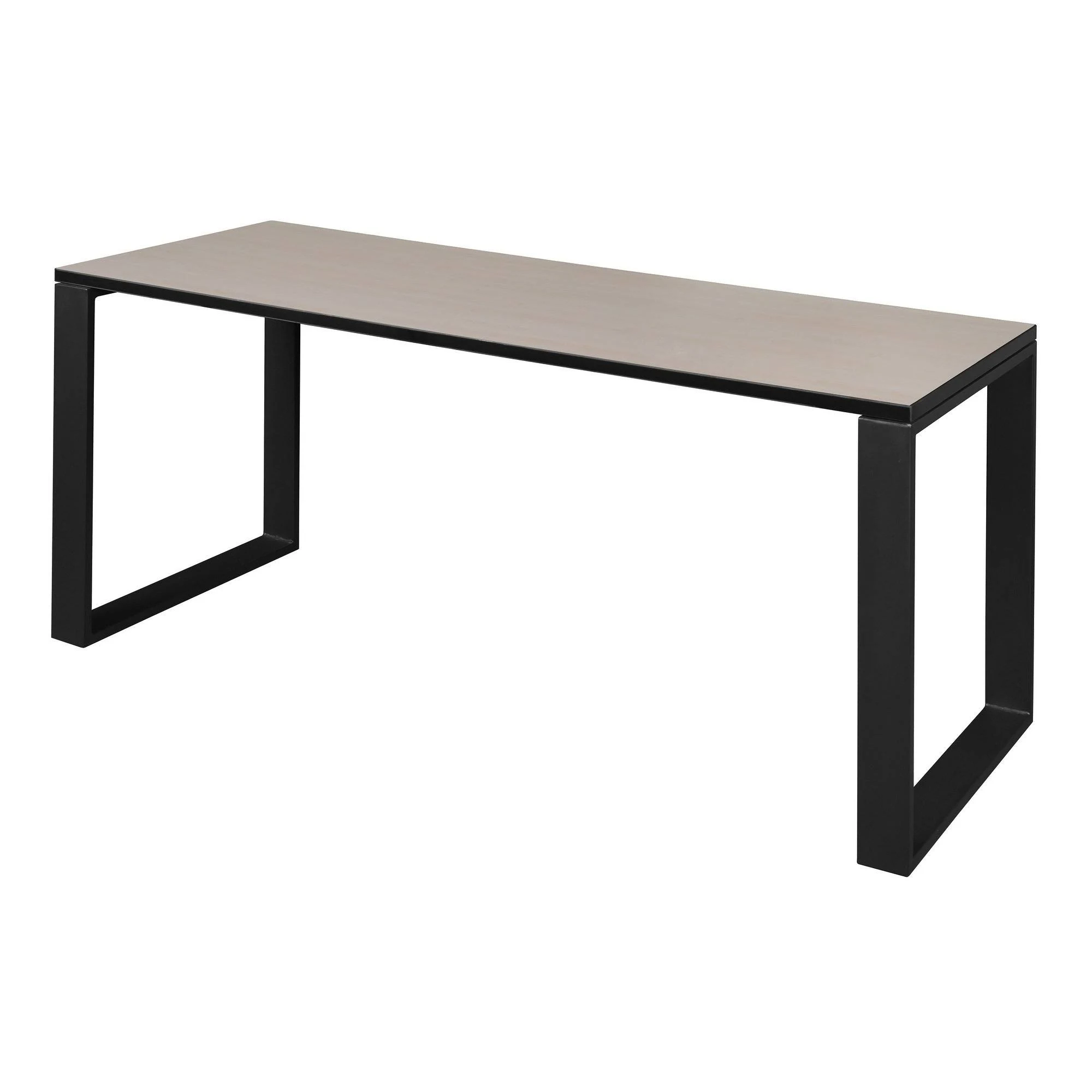 Regency Structure 60x22 x 24x22 Training Table- Maple/Black
