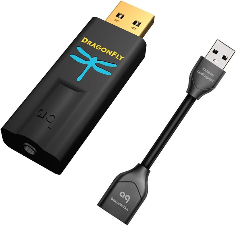 Audioquest: Dragonfly Black USB DAC + Dragontail Extender