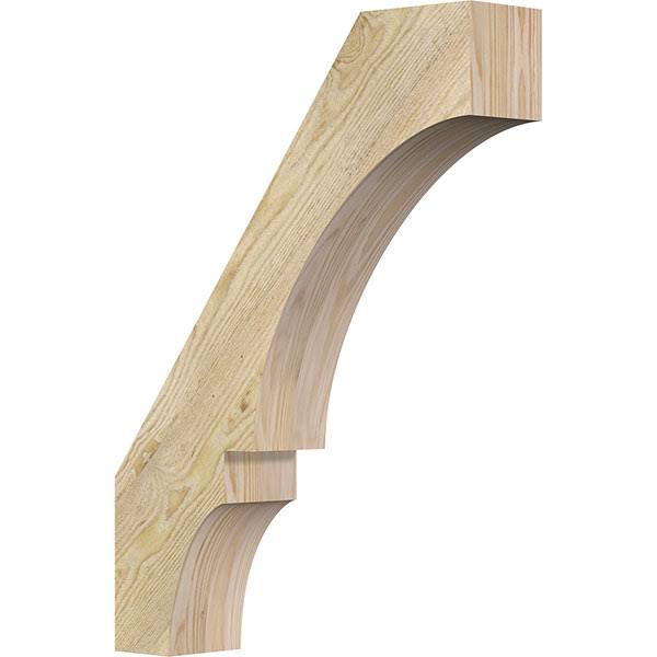 4x22W x 18x22D x 24x22H Balboa Rough Sawn Brace, Douglas Fir