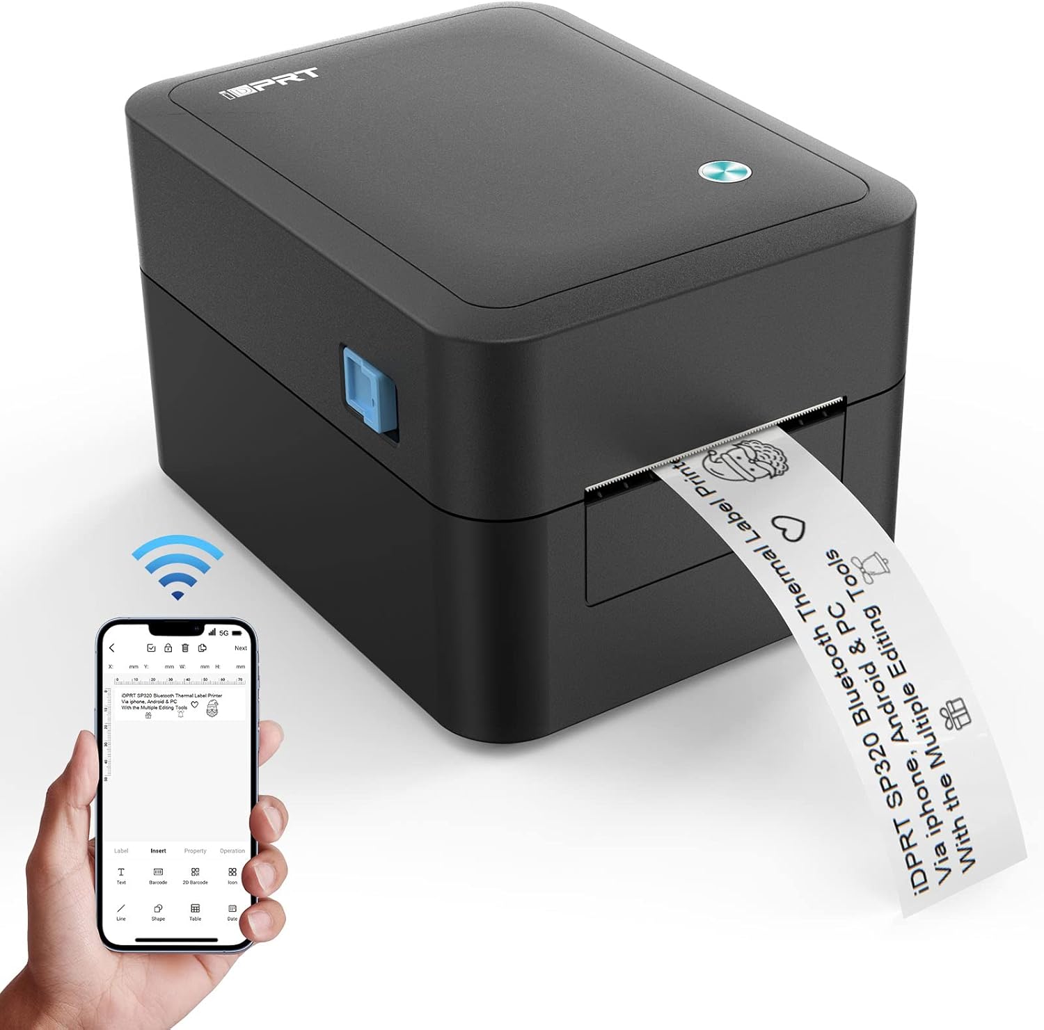 Bluetooth Label Printer - 2022 iDPRT 3.15
