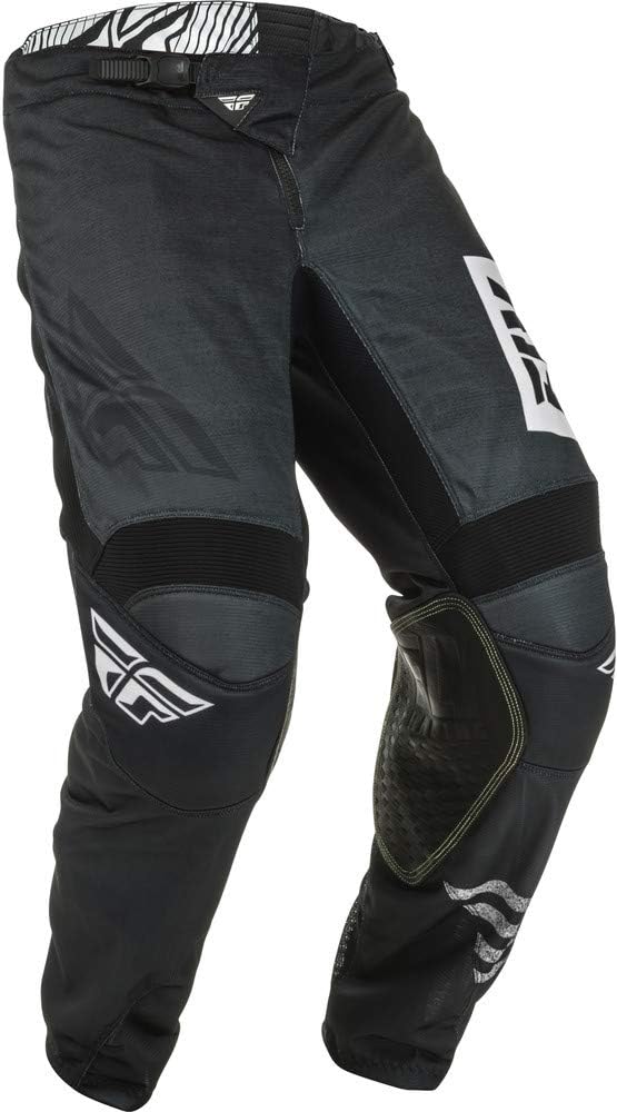 Fly Racing 2019.5 Kinetic Mesh Pants - Noiz (30) (Black/White)