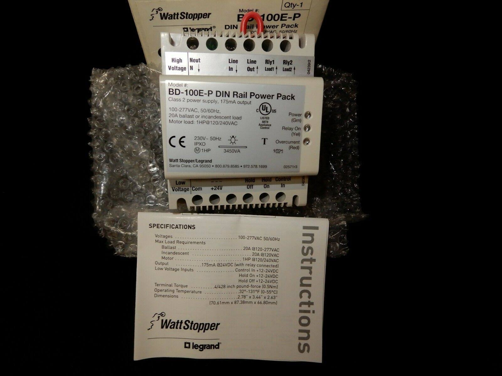 Wattstopper Bd-100E-P 100-300vac Power Pack