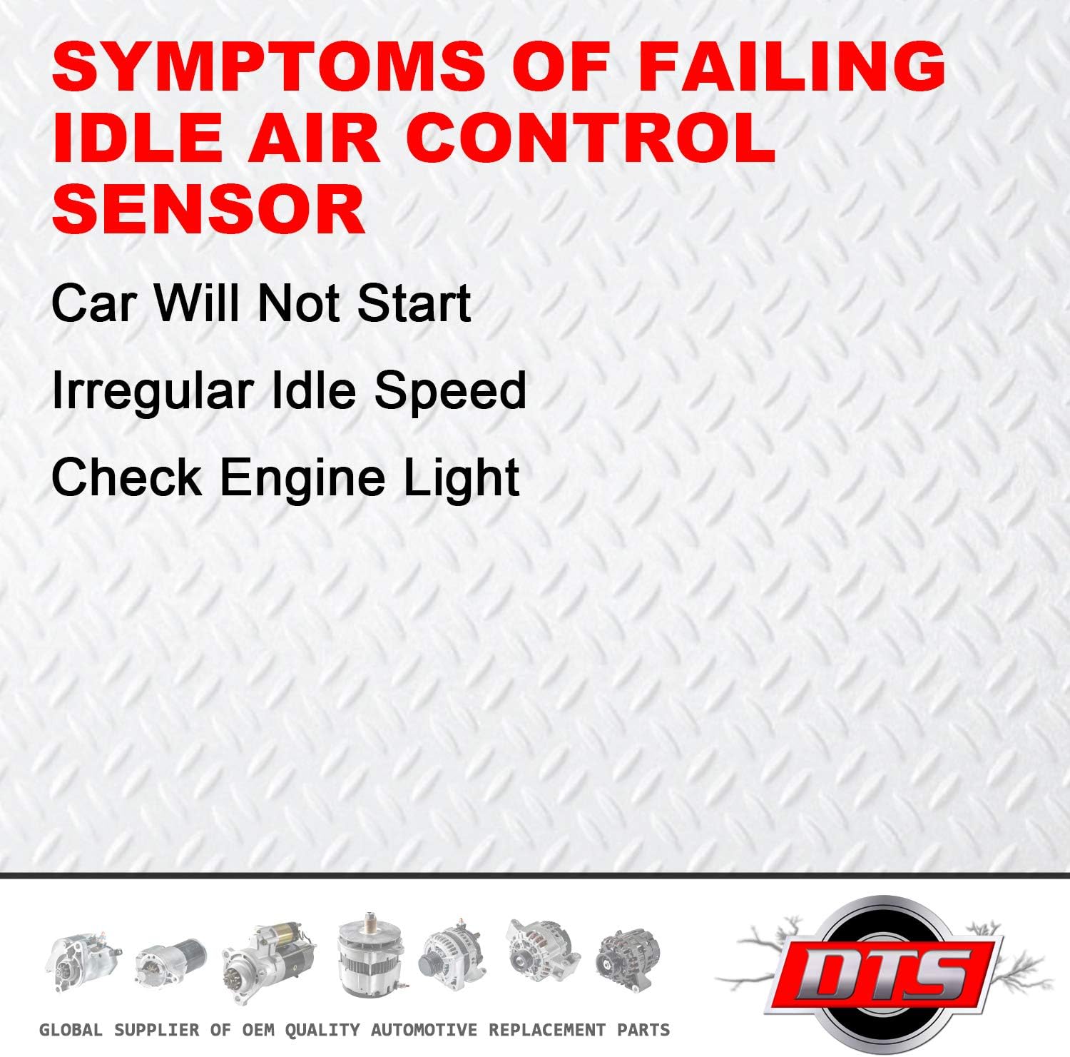 DTS New Idle Air Control IAC Sensor AC510 Fits Chevrolet and Suzuki