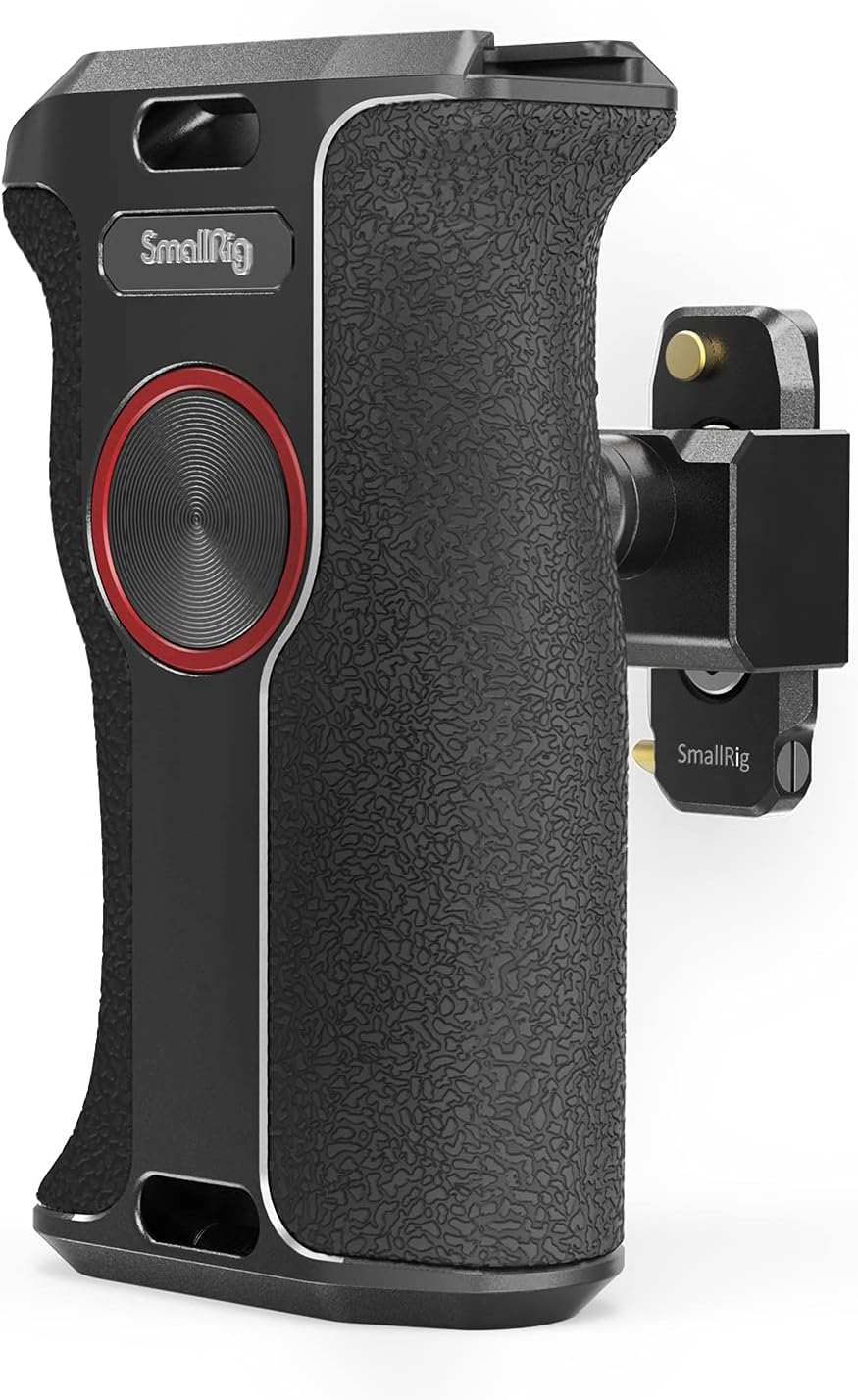 SmallRig Push-Button Rotating NATO Handle, Quick Release Handgrip for DLSR Camera Cage Kit, w/ Built-in NATO Rail, Left Side - 3260 Pack of 2