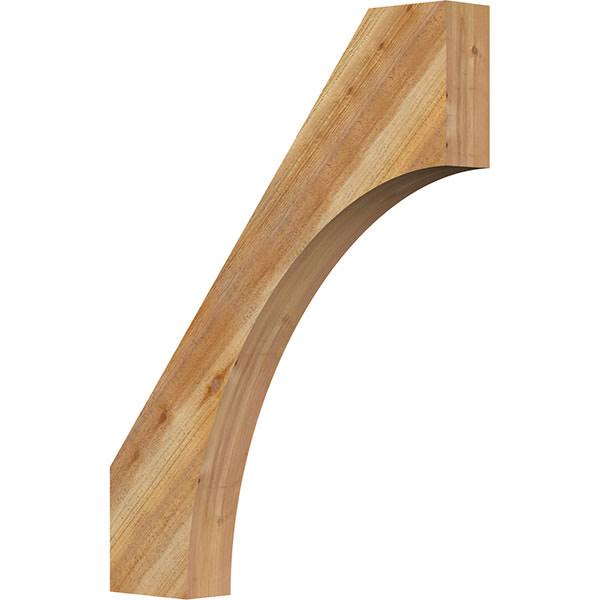 4x22W x 28x22D x 36x22H Westlake Rough Sawn Brace, Western Red Cedar