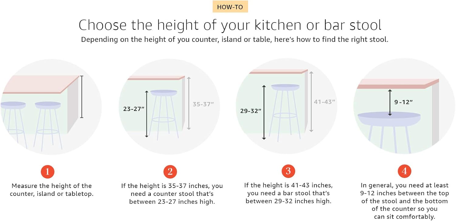 Safavieh Home Collection Janet Black Leather 24-inch Counter Stool (Set of 2)