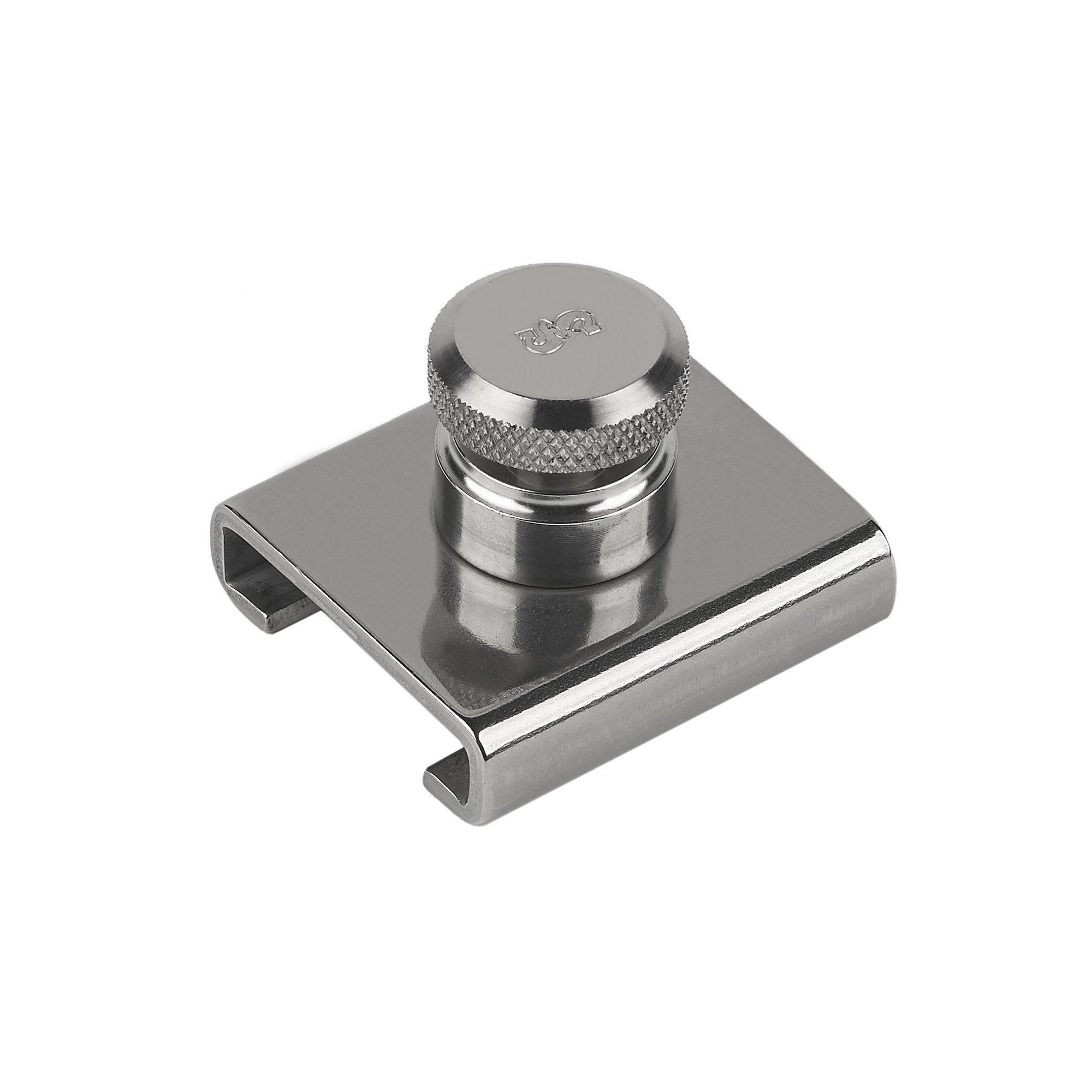 Schaefer 1 1/2x22 S.S. T-Track Slider - Adj. Stop/ Screw Pin