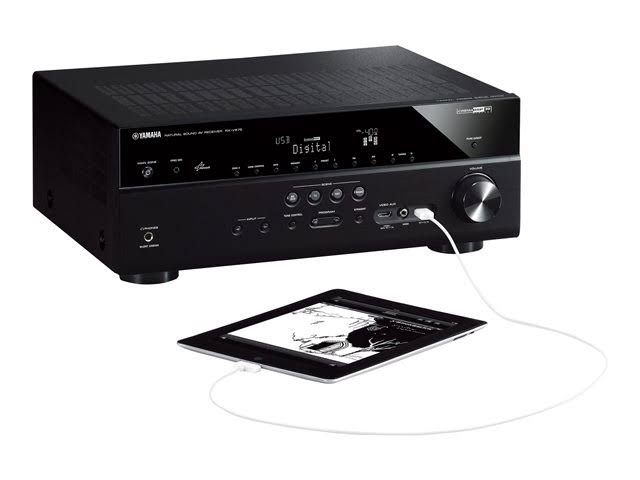 Yamaha RX-V675 - AV network receiver - 7.2 channel - black