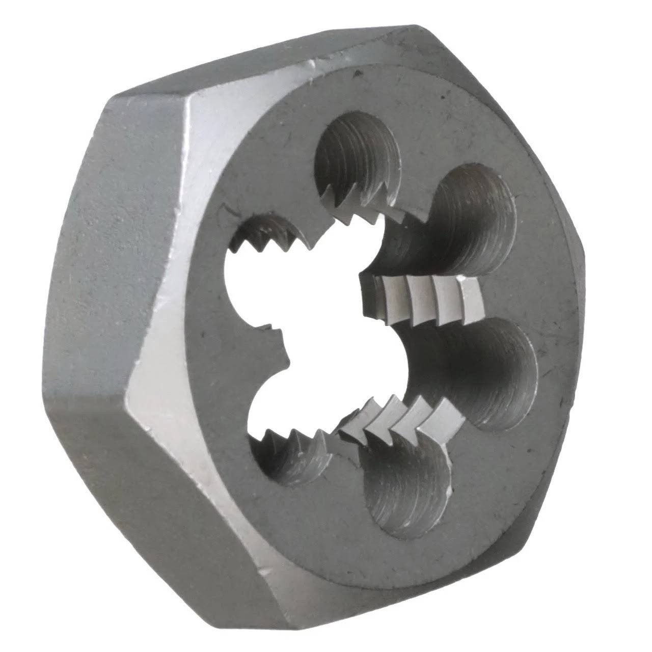 Drill America M44 x 4.5 Carbon (Black) Steel Hex Die, DWTSMH44X4.5