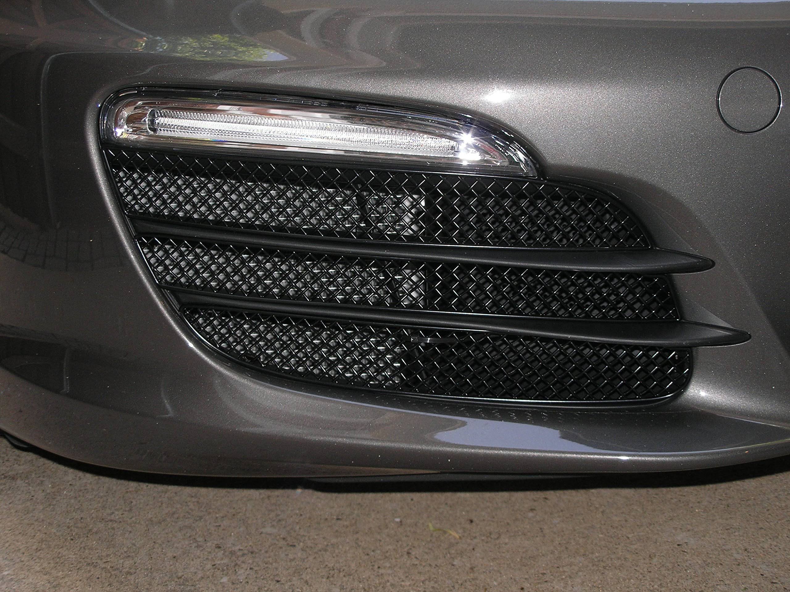 Zunsport Porsche Boxster 981 - Outer Grille Set (without Parking Sensors) - Black Finish
