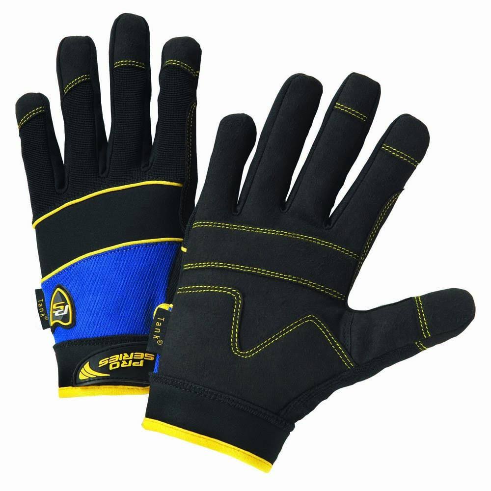 West Chester 86500 Pro Series Tank Gloves, 2XL, Black