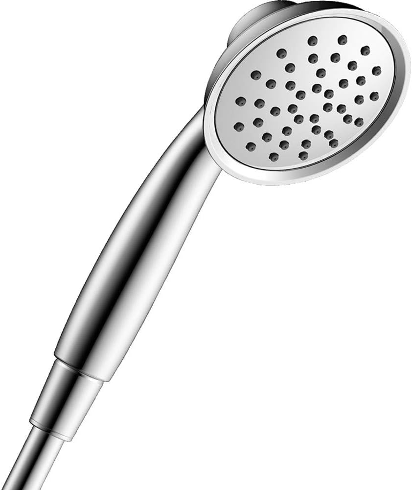 hansgrohe Joleena 6-inch Showerhead Transitional 1-Spray Full with QuickClean in Chrome, 04780000 Pack of 2