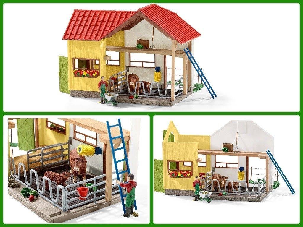 Schleich Barn with Animals and Accessories