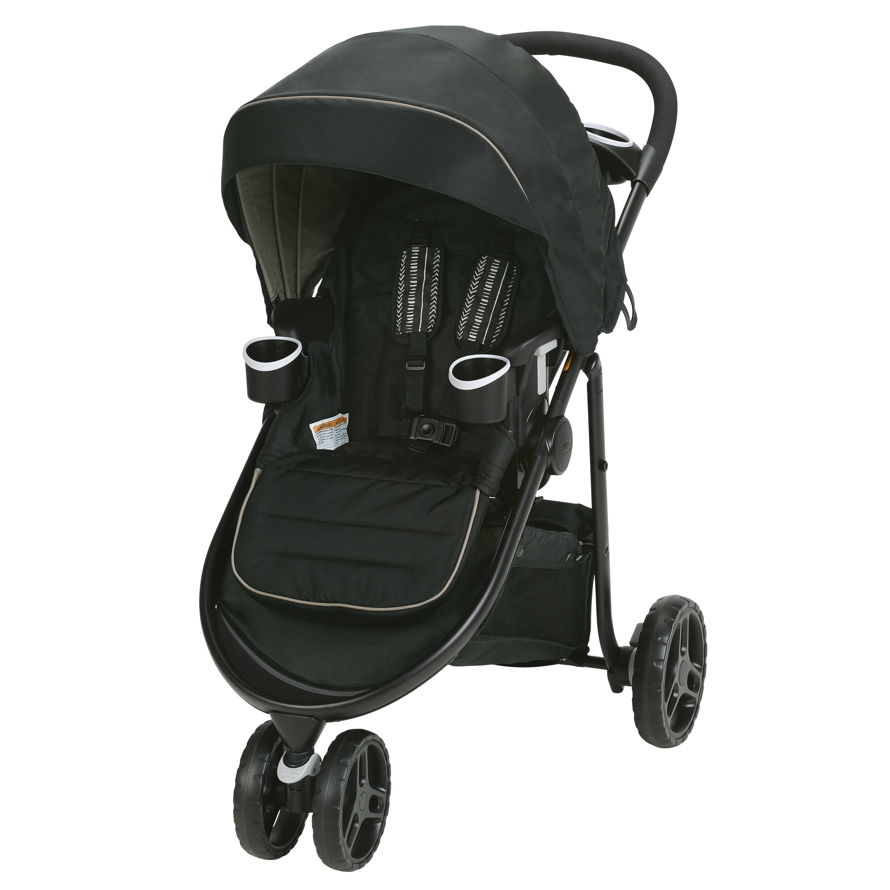 Graco Modes 3 Lite Stroller, Amari, Black