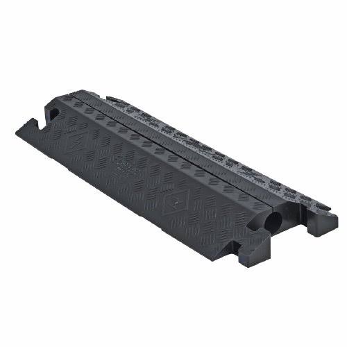 Linebacker Cp1x225-gp-b Polyurethane Heavy Duty General Purpose 1 Channel Open Top Cable Protector with 2 and T-Shaped Connector
