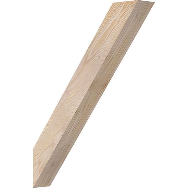 3 1/2x22W x 20x22D x 26x22H Traditional Smooth Brace, Douglas Fir