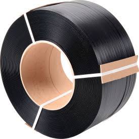 Polypropylene Strapping 1/2x22 x .030x22 x 6,000& Black 8x22 x 8x22 Core