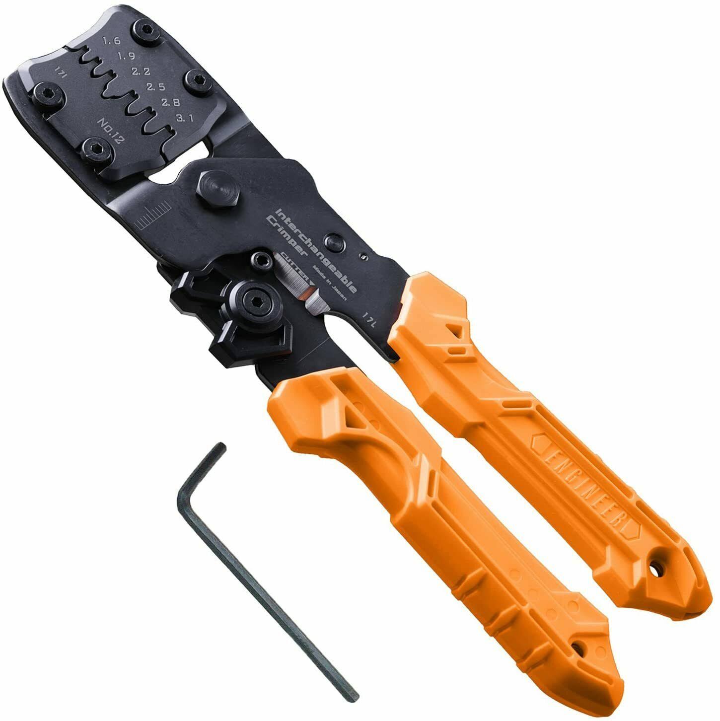 Engineer Precision Crimping Pliers Die Replaceable Pad-12