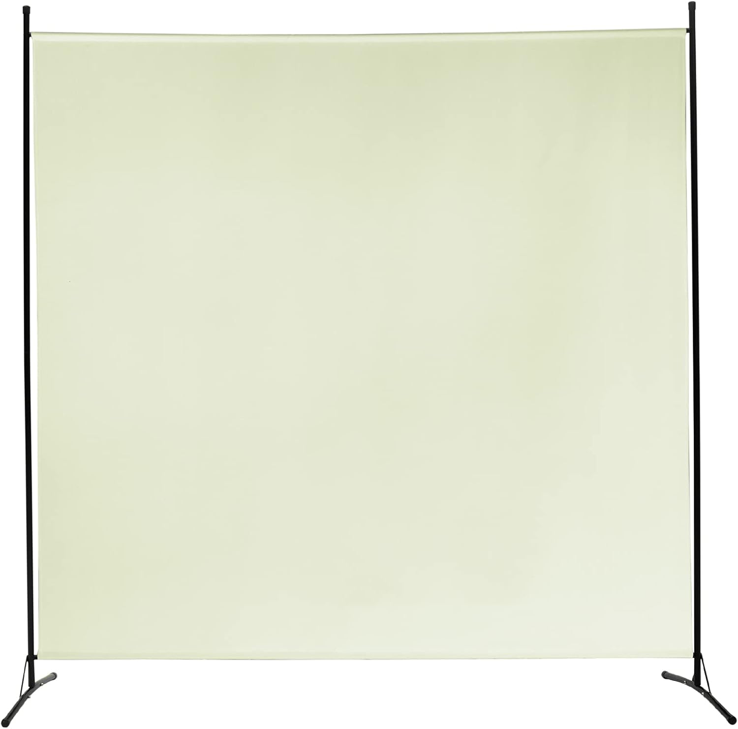 ACTREY Office Partition Room Divider 72 inch Privacy Screens 6 Ft Updated Thicker Portable Partition Screen (Black) Pack of 2