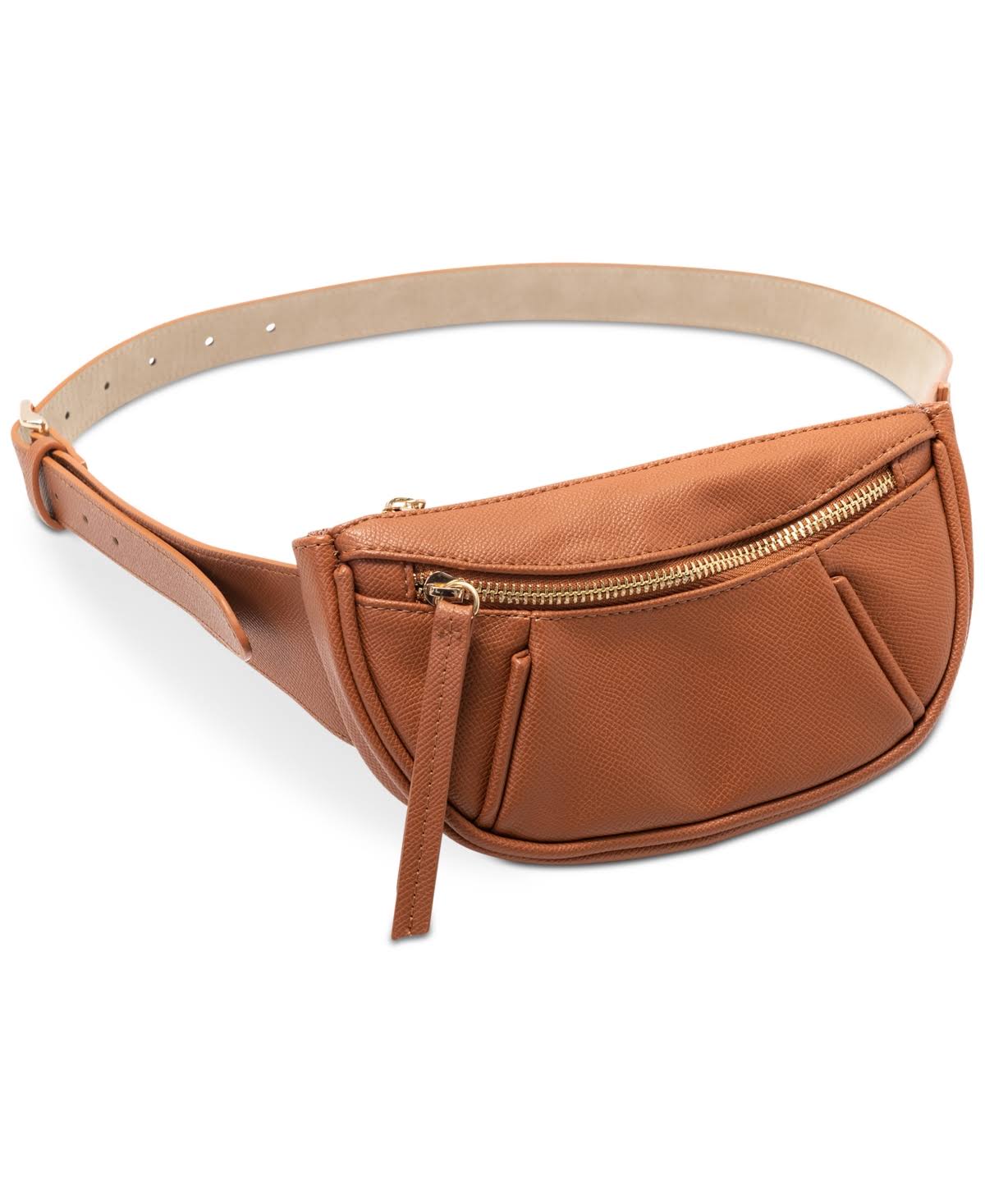 Inc International Concepts Inc Pebbled Belt Bag, Created for Macy&s - Cognac