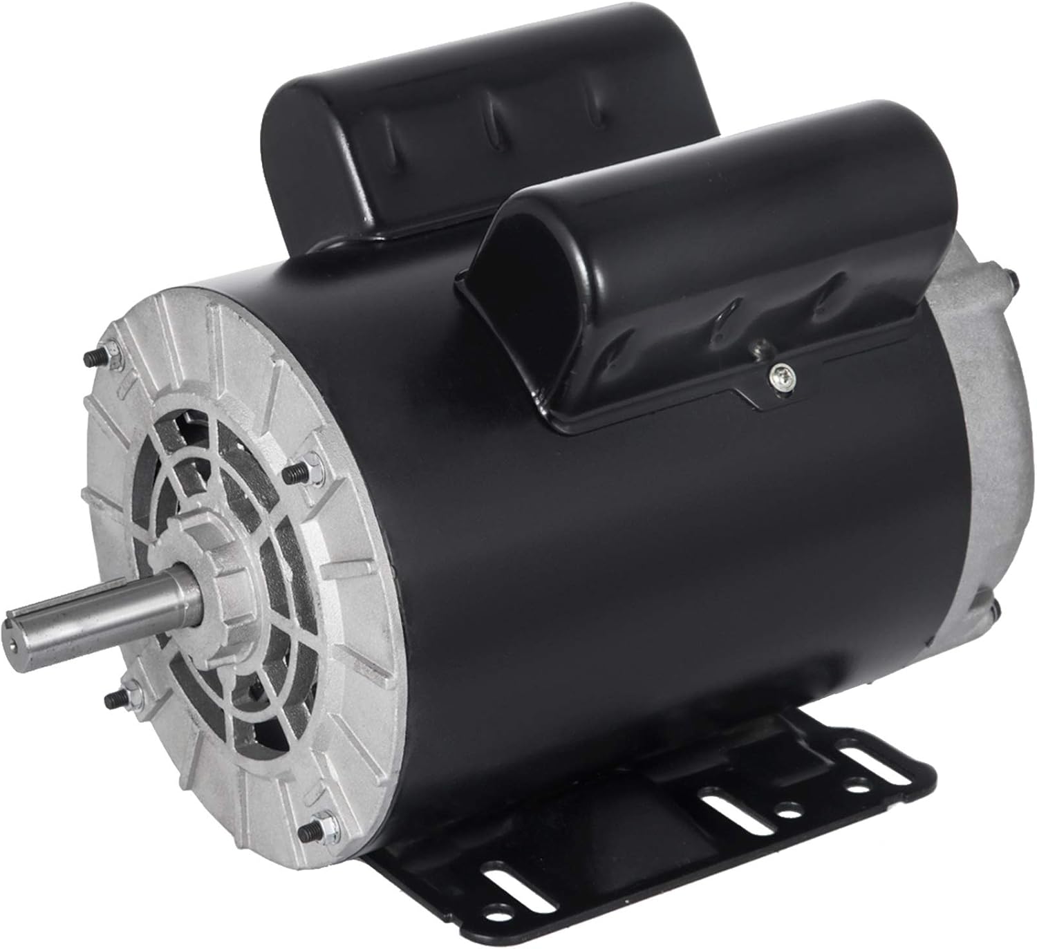 Mophorn 3 HP Electric Motor 1 Phase AC Motor 3450rpm 60Hz 56 Frame SPL Rot-CCW Air Compressor Motor, 115/230V