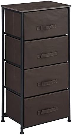 Vertical Chest with 4 Removable Drawers Pack of 2