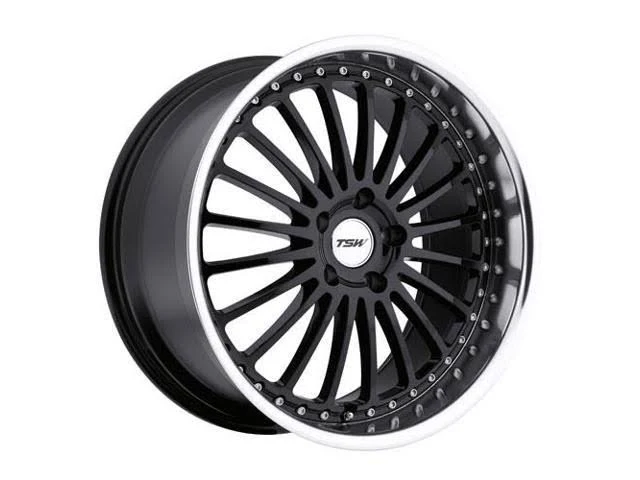 TSW Silverstone Black 17x8 5x120 20et