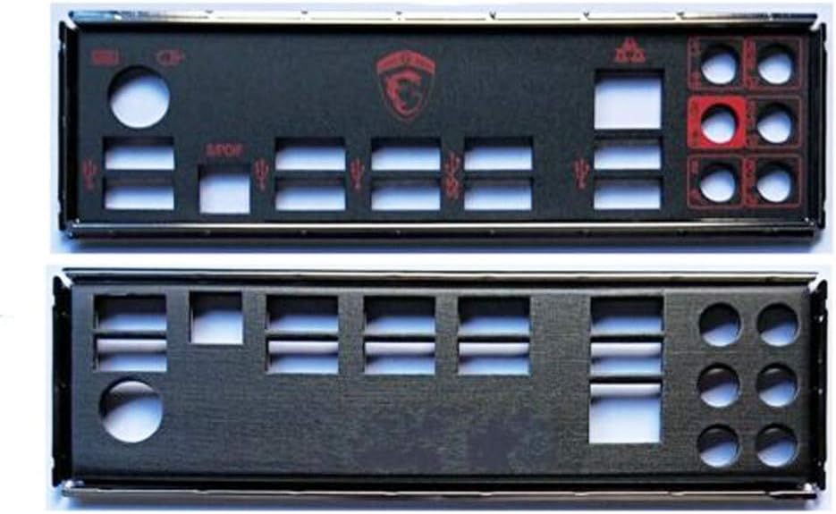 Suyitai Replacement for MSI 970 Gaming, 970 Gaming PRO I/O IO Shield Motherboard Backplate Bracket,6PCS