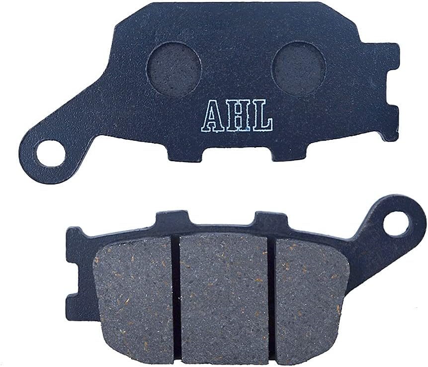 AHL Brake Pads Set for Honda CBR900 RR Fireblade 1998-2003 CBR954 RR 2002-2003 CBR929 RR 2000-2001 RVT1000 R/RC51 2000-2006 VTR1000 SP (SP1) (SP2) 2000-2007 (Semi-metallic) Pack of 2