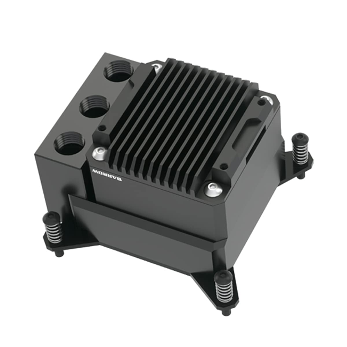 Barrowch CPU Water Block with Integrated Pump/Reservoir, x299, Nickel/Acetal