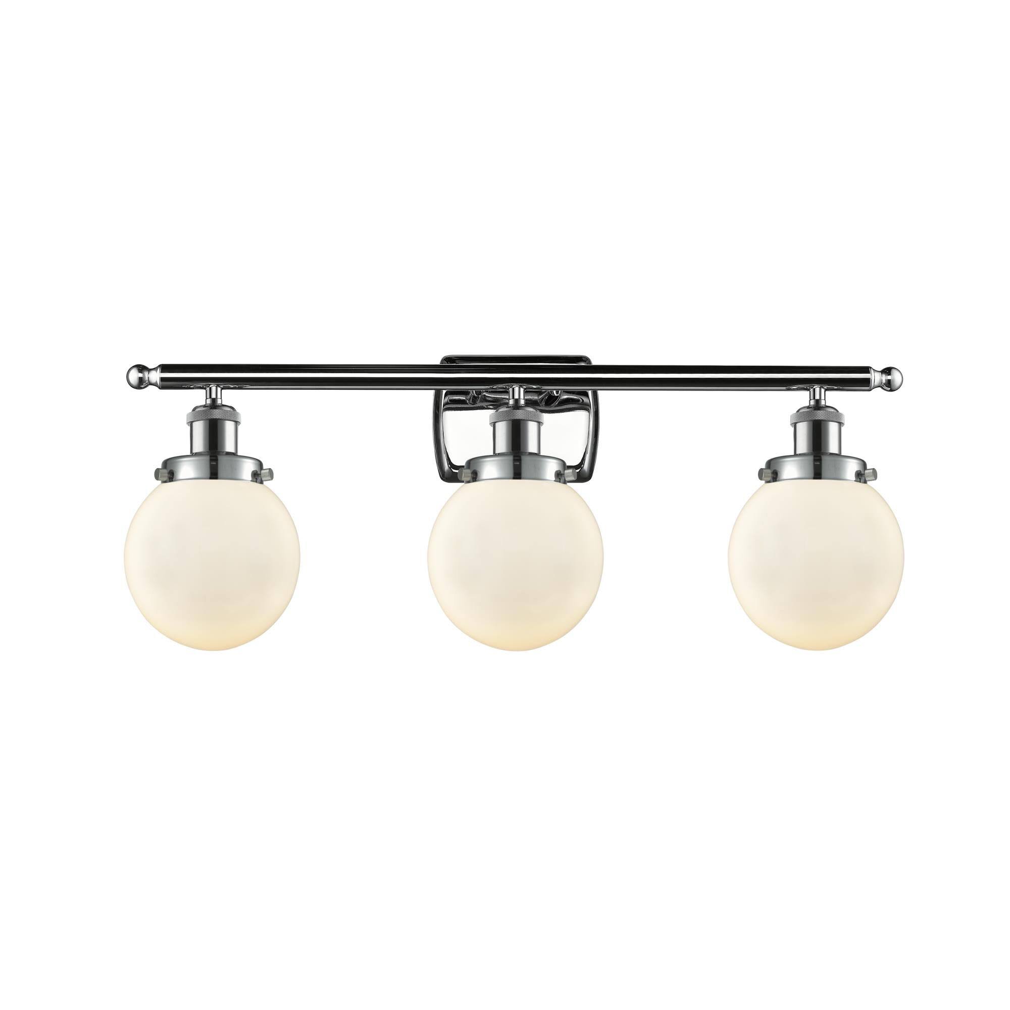 Innovations Lighting 916-3W-PC-G201-6-LED Beacon-10.5W 3 LED Bath