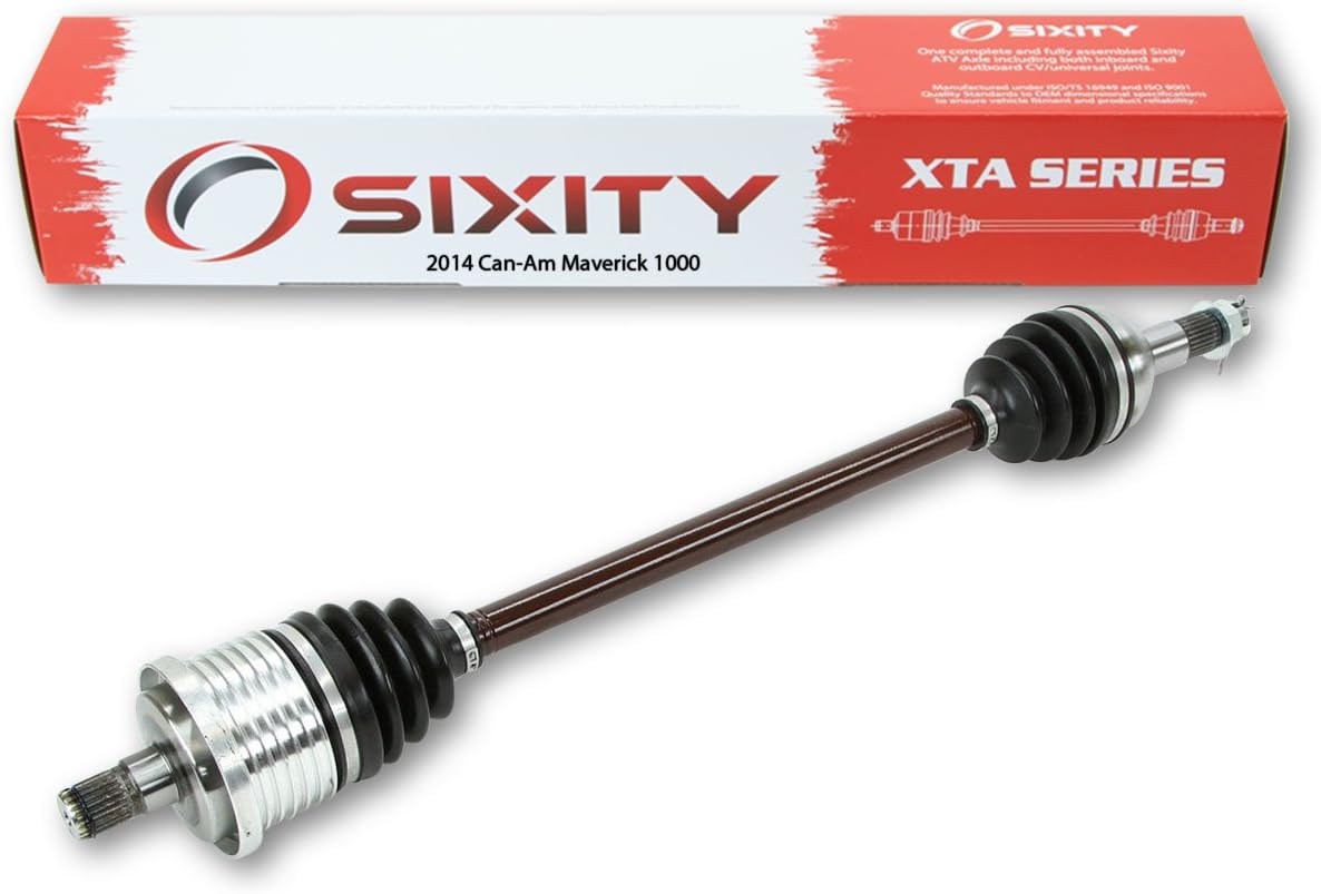 Sixity 2014 for Can-Am Maverick 1000 4X4 Rear Right Axles Back Passenger MAX STD XRS XRS-DPS Complete Side