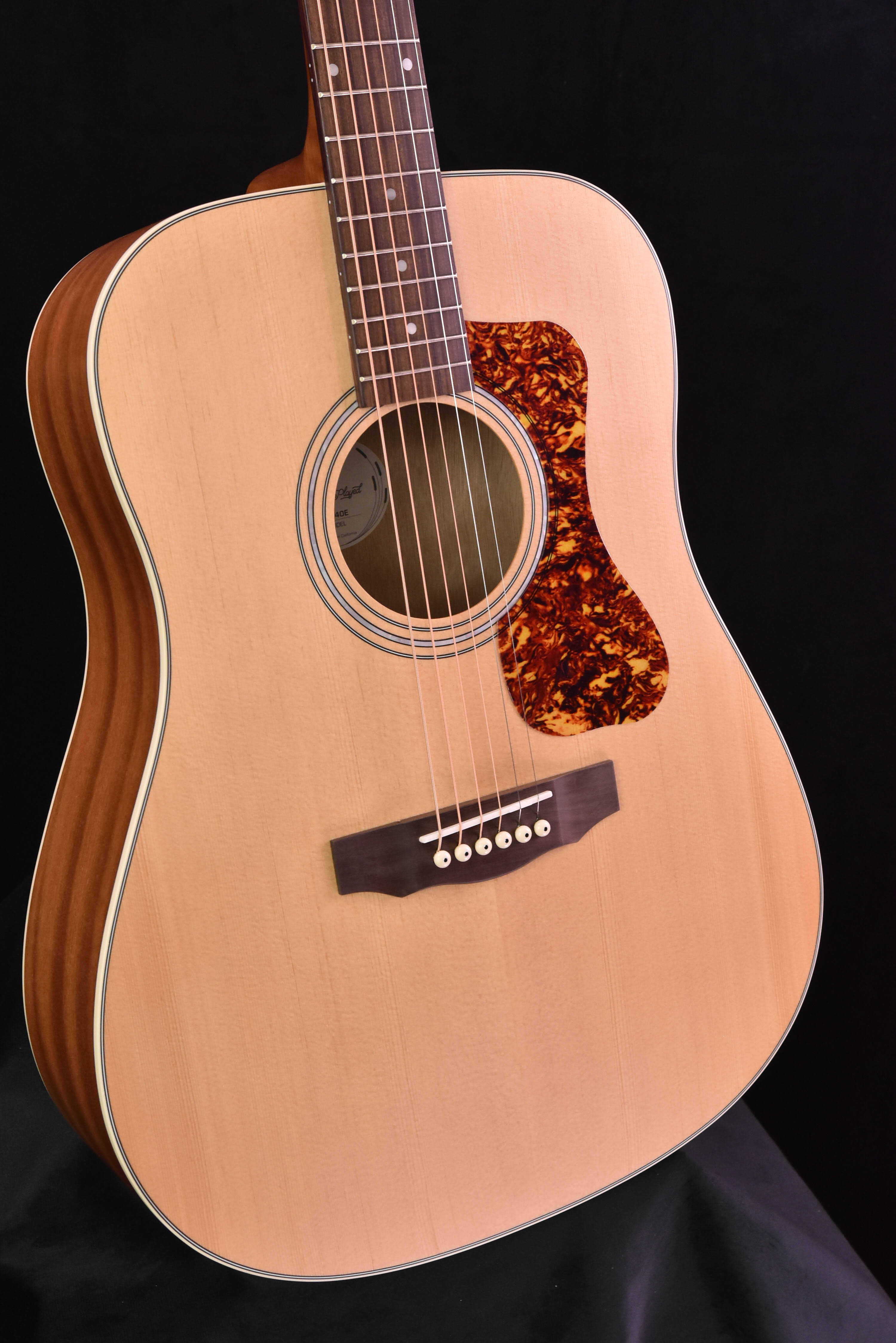Guild D-240E Acoustic-Electric Guitar, Natural