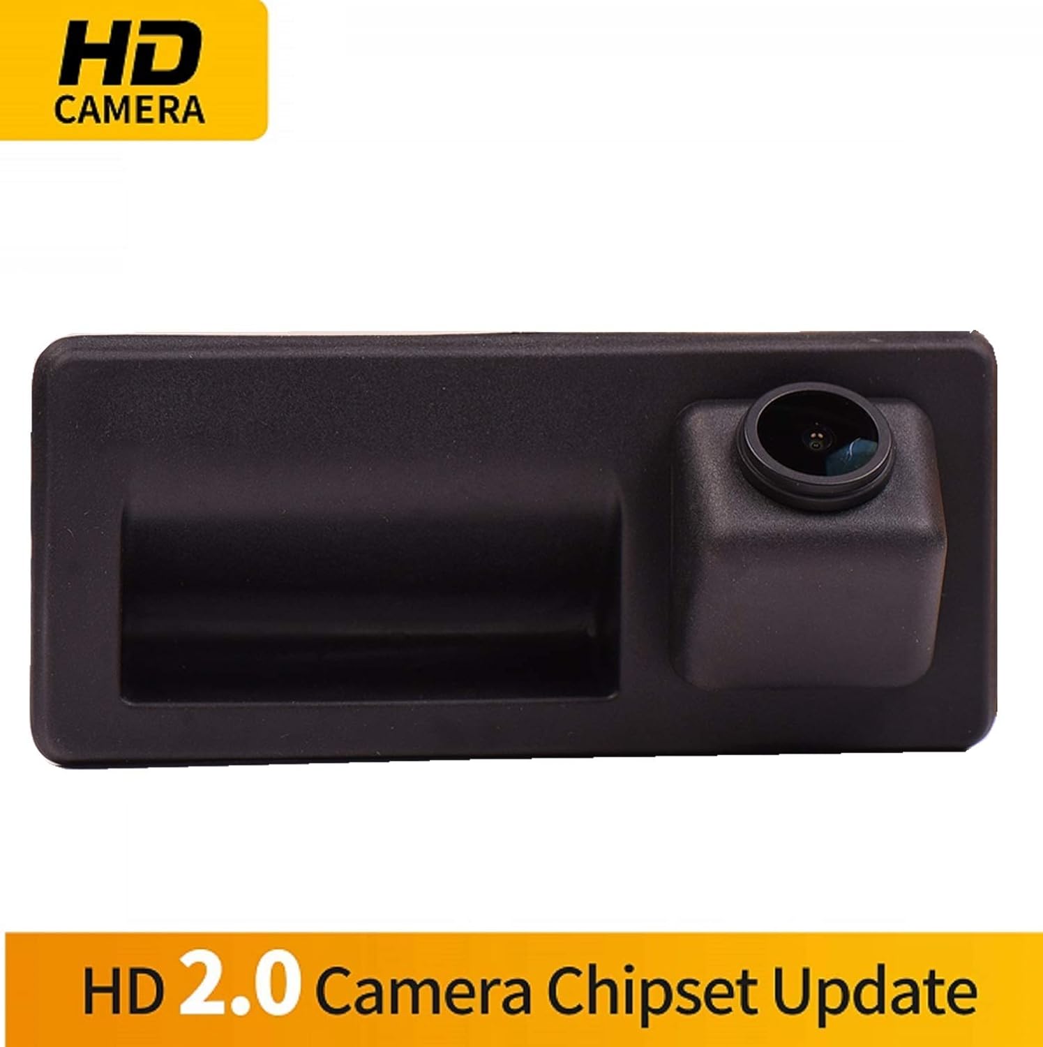 HD 1280x720p Reversing Camera Integrated in Trunk Handle Rear View Backup Camera for 2013+ Audi A3 8V, 2016+ A4 B9, A5, Q5, A6, Q7,A6 (C7), A7 (C7), A8 Allroad with MIB (MMI) Radio