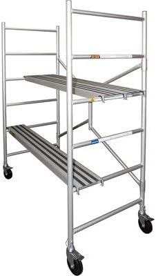 Metaltech Utility Aluminum Scaffold - 6ft. 700-Lb. Capacity, Model Number I-CAIRC
