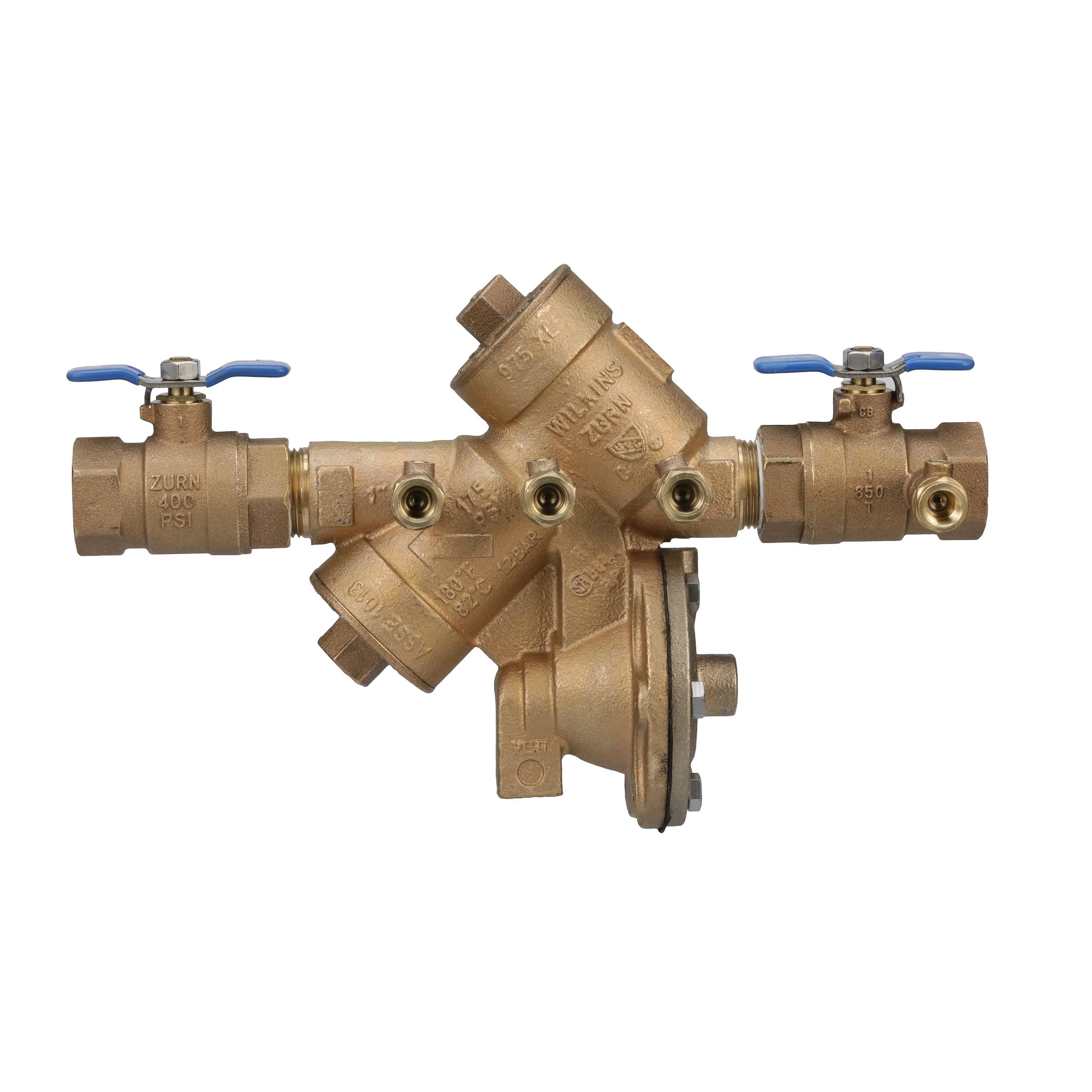 Wilkins 1-975XL Reduced Pressure Principle Backflow Preventer