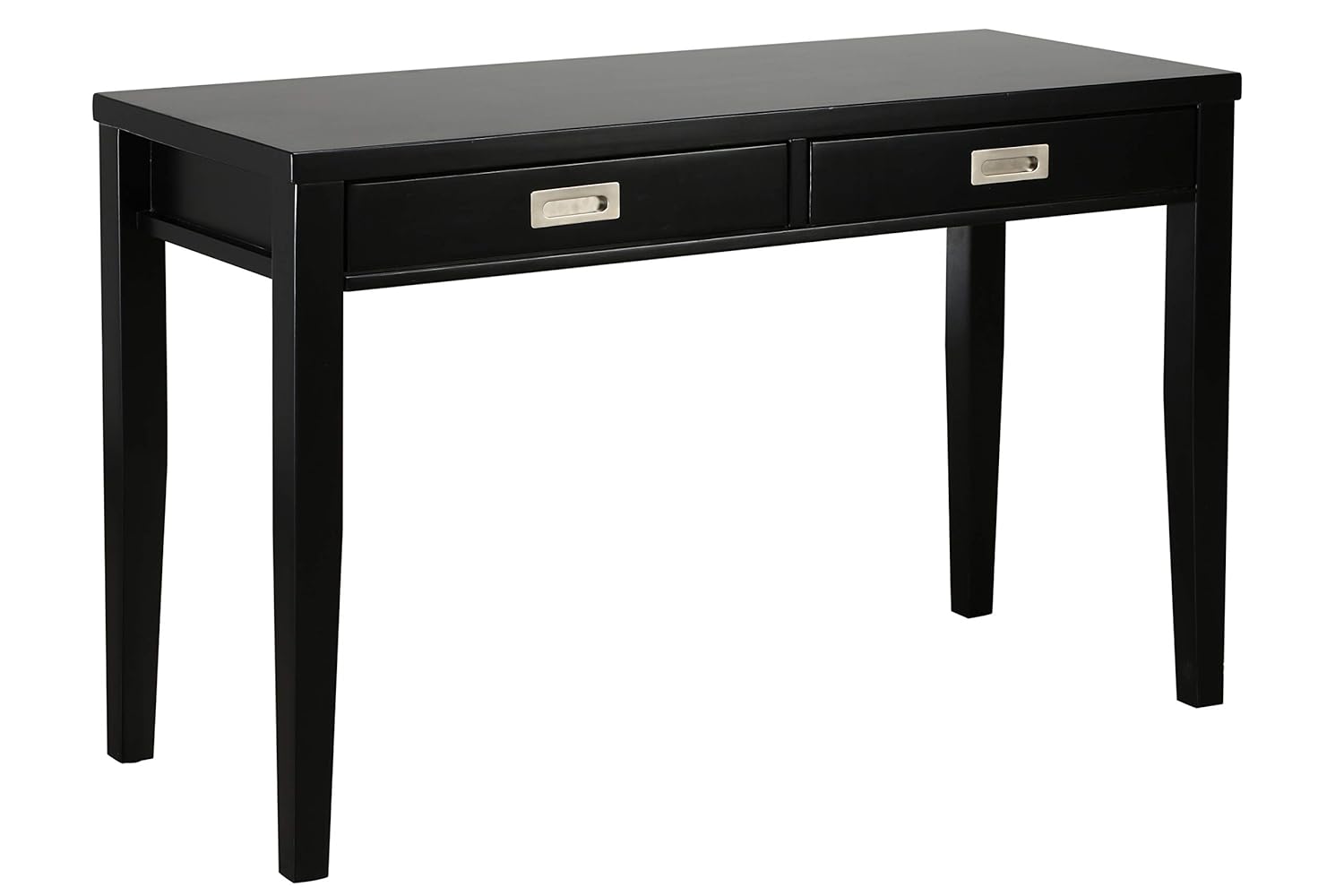 Amazon Brand &ndash; Stone & Beam Modern Home Office Writing Desk with Recessed Metal Handles, 48