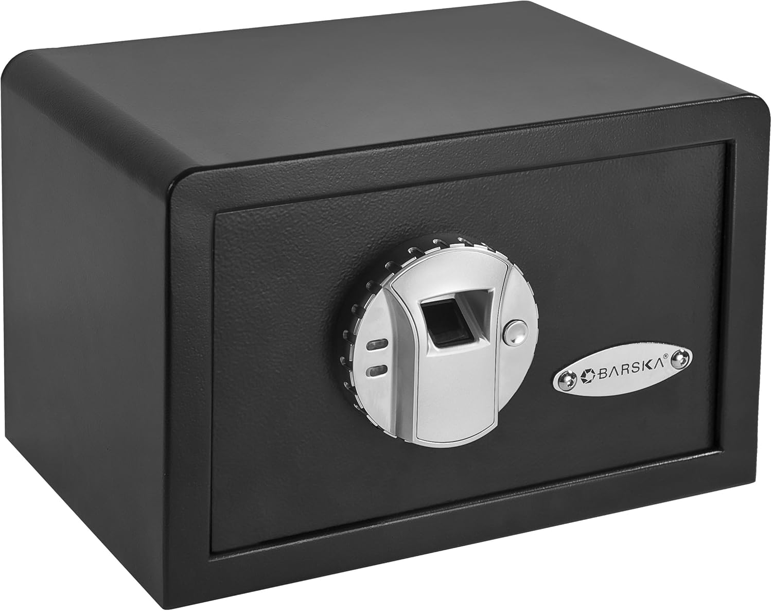 BARSKA Compact Biometric Fingerprint Security Safe Lock Cabinet 11.8 in x 7.8 in x 7.8 in